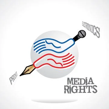 Media concept Stock Illustration