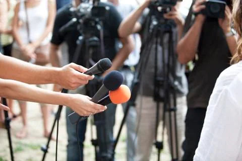 Media event Foto stock