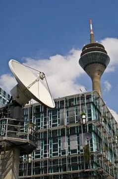 Media harbor Stock Photos
