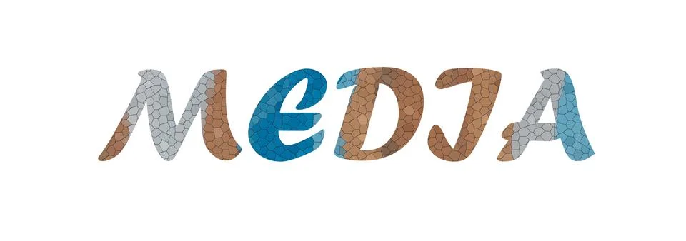 MEDIA Stock Illustration