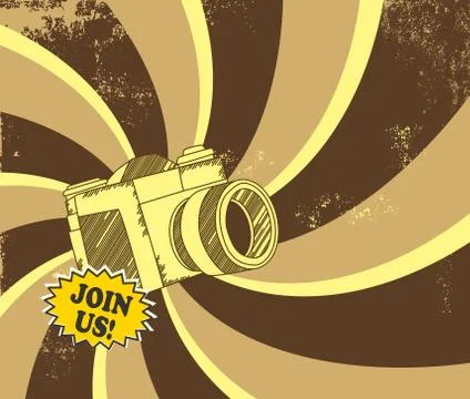 Media interface camera イラスト素材