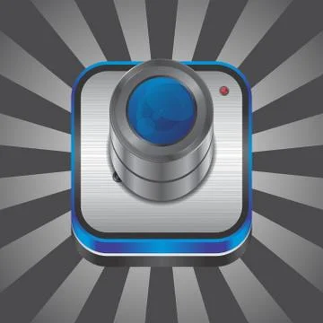 Media interface camera イラスト素材