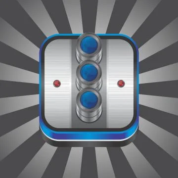 Media interface camera Stock Illustration