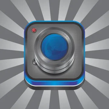 Media interface camera イラスト素材