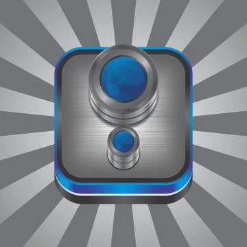 Media interface camera 스톡 일러스트