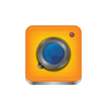 Media interface camera Stock Illustration