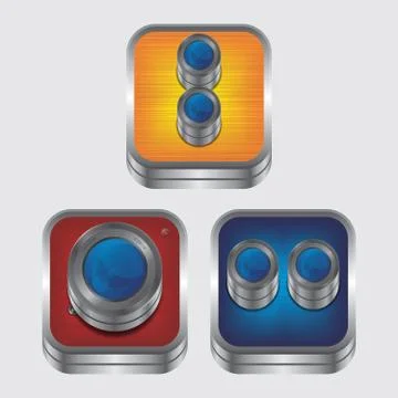 Media interface camera Stock Illustration