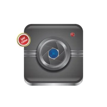 Media interface camera イラスト素材