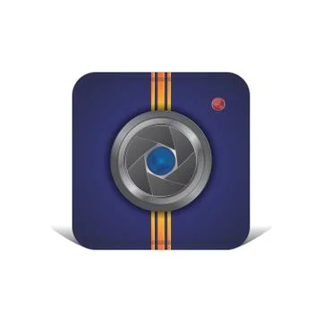 Media interface camera 스톡 일러스트