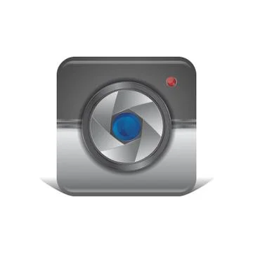 Media interface camera Illustrazione stock