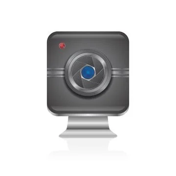 Media interface camera イラスト素材