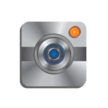 Media interface camera Stock Illustration