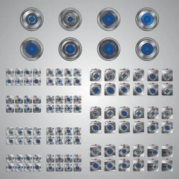 Media interface camera イラスト素材