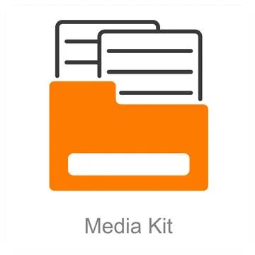 Media Kit Stock Illustration