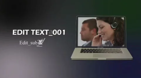 Media Laptop Sequence Stock After Effects