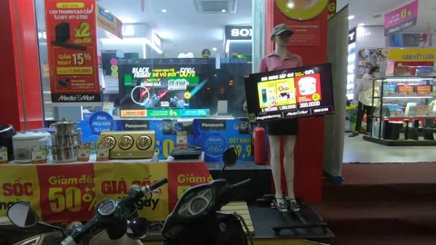 Media Mart. Video stock 155443884