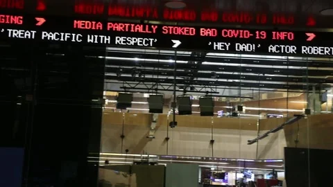 Media now admit that they reported Covid-19 fake news Stock Footage 196275899
