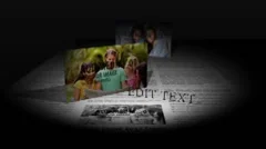 Media Panels on print Stock After Effects