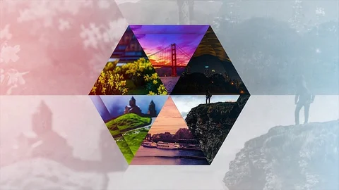 Media Photo Logo After Effects stock