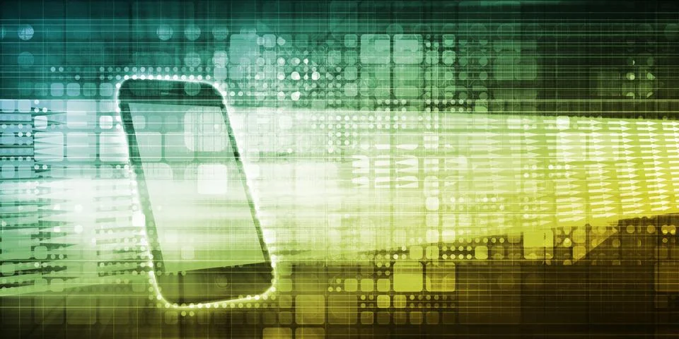 Media Platform Stock Illustration