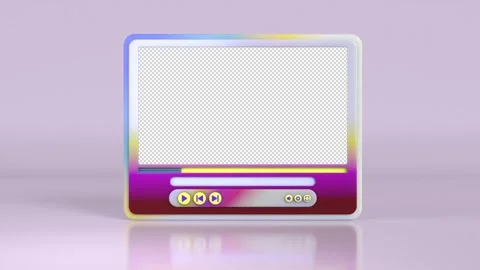 Media player candy 库存影片 296573826