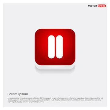 Media player control Stock Illustration