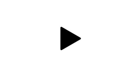 Media Player Controls UI Arrow Icons Minimalist Loop Stock Footage 334762986