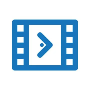 Media Player Icon Illustrazione stock