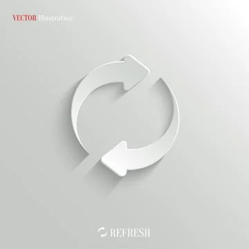 Media player icon - vector web background Stock Illustration