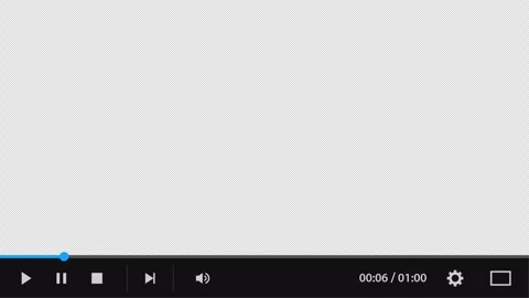 Media Player Interface Stock Footage 281252501