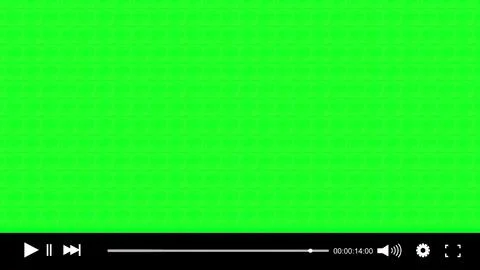 Media player interface Stock Illustration