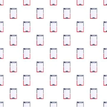 Media player interface pattern repeating background Stockillustratie