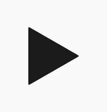 Media player play button Stock Illustration