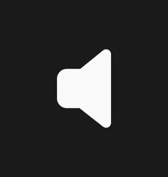Media player sound volume button Stock Illustration