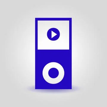 Media player symbol Stock Illustration