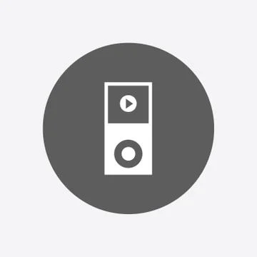 Media player symbol. Stock Illustration