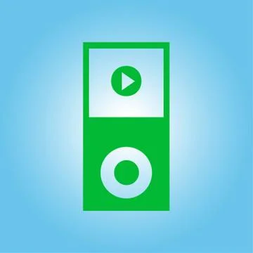 Media player symbol. Stock Illustration