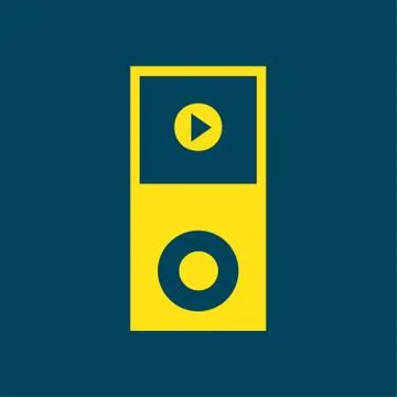 Media player symbol. Stock Illustration