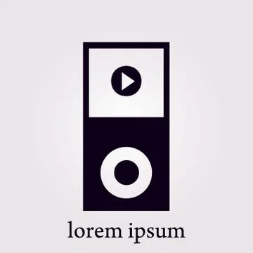 Media player symbol. Stock Illustration