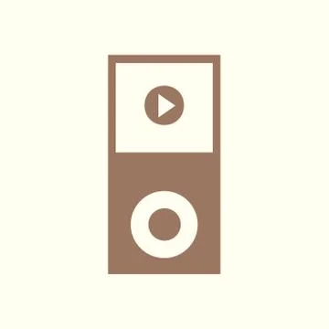 Media player symbol. Stock Illustration