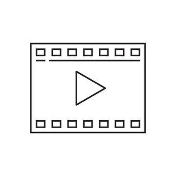 Media Player Symbol Illustrazione stock