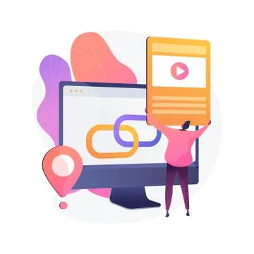 Media player vector concept metaphor. Stock Illustration