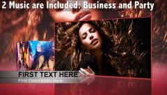 Media Presentation Display (Two Music Included) Stock After Effects