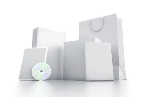 Media set package. Stock Illustration