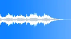 Media Stinger 3 - happy transitional ending with strings and piano Stock Music