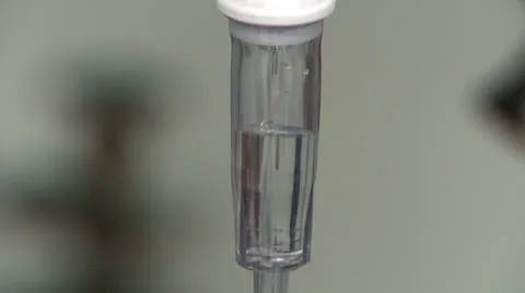 Medial IV drip Stock Footage 23864384