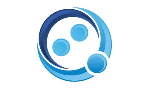 Mediation Logo Design Template Vector Stock Illustration
