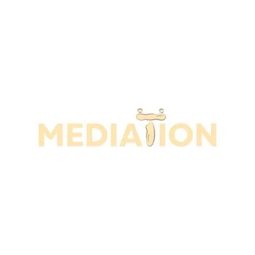 Mediation logo Stock Illustration