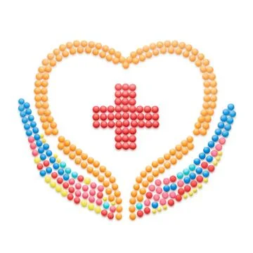 Medic cross. Stock Photos