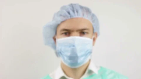 Medic Looking at Pill Stock Footage 105056343